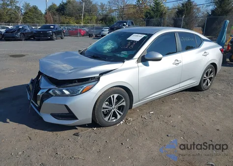 2021 Nissan Sentra Sv Xtronic Cvt from USA, damaged, VIN 3N1AB8CV5MY294725